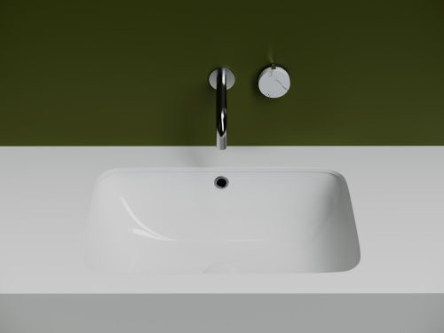Раковина Ceramica Nova ELEMENT 54 см CN7018 встраиваемая цвет белый - фото 4