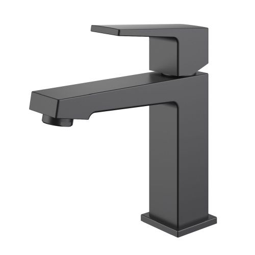 Смеситель Splenka S01 S01.10.09 на раковину серый - фото 2