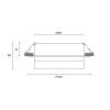 Светильник встраиваемый Hesby Lighting Nimbus (Нимбус) HSBL_0129