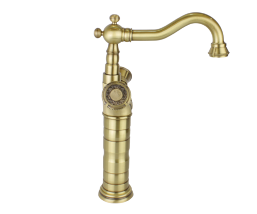 Смеситель для раковины Bronze de Luxe ROYAL 10219 на столешницу бронза - фото 4