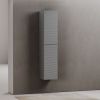 Шкаф-пенал Sancos FOLK PFL35ES 40х170 подвесной цвет серый