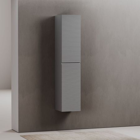 Шкаф-пенал Sancos FOLK PFL35ES 40х170 подвесной цвет серый