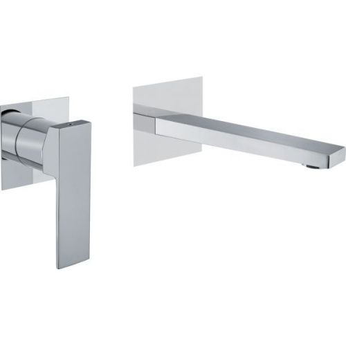 Смеситель для раковины Fiore Kube 100CR7597 встраиваемый в стену хром