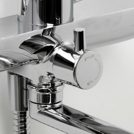 Смеситель для ванны Wasserkraft Lippe 4500 4502L настенный хром