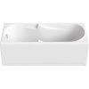 Ванна акриловая Bas Нептун В 00026 170х70 пристенная прямоугольная с каркасом