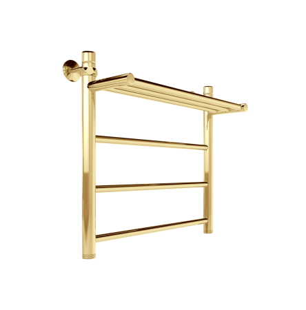 Полотенцесушитель Indigo Line LLSHW60-50GDPK3 53х60 водяной золото