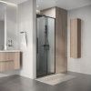 Душевая дверь Niagara Nova NG-34-9AGR 90х195 стекло прозрачное профиль графит