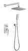 Душевая система Boheme Venturo 374-W встраиваемая в стену цвет белый