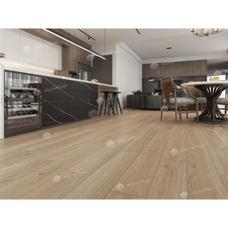 Кварцвиниловая плитка Alpine Floor Easy Line ECO 3-28 Дуб Модера толщина 0.3 см 43 класс 1219,2х184,15