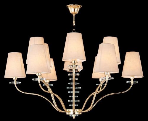 Люстра подвесная Crystal Lux Armando Gold (Армандо Голд) ARMANDO SP6+6 GOLD - фото 2