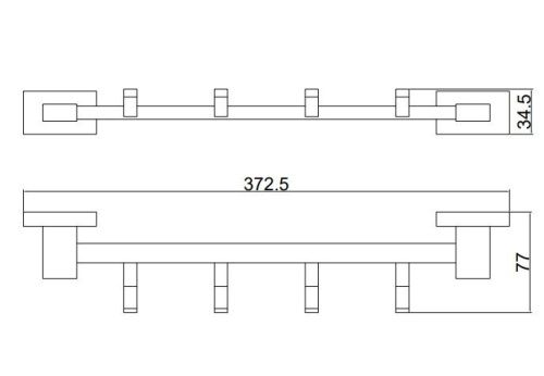 Крючок BELZ B90315-4 - фото 2