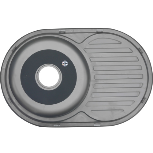 Кухонная мойка Melana 124 tb (*12) 77x50 цвет хром - фото 4
