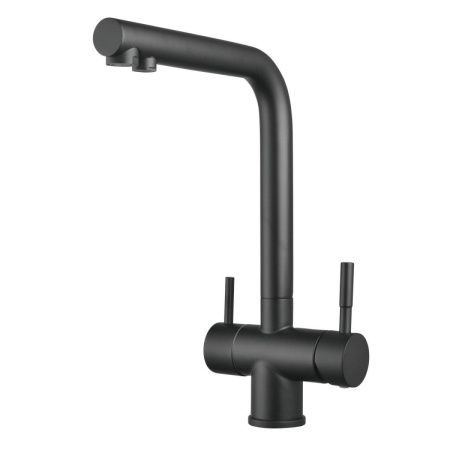Смеситель для кухни Shevanik S468H на мойку черный