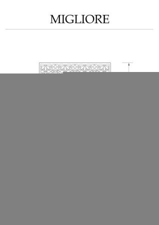 Контейнер для салфеток Migliore Elisabetta 17001