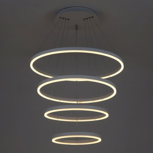 Люстра каскадная LED4U 55000-4 WH - фото 2