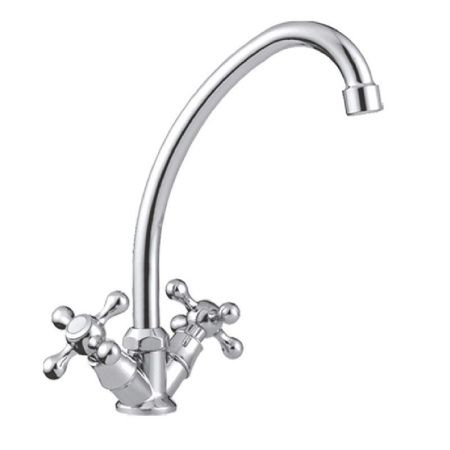 Смеситель для кухни Cron CN4008 на мойку хром