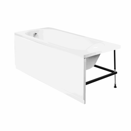 Ванна акриловая Veedi Iva 13415070 150х70 пристенная прямоугольная без каркаса