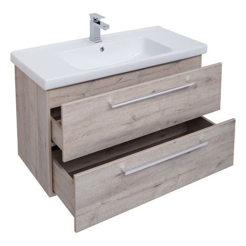 Тумба под раковину Dreja Gio 77.0104D 75х55х46 подвесная цвет дуб кантри - фото 5