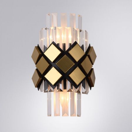 Светильник настенный Arte Lamp Amelia (Амелиа) A1039AP-2BK