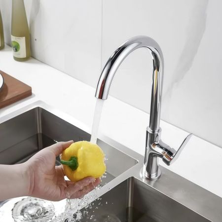 Смеситель для кухни Maretti Aria AR31RZZ845 на мойку хром