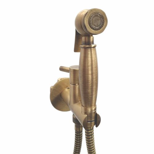 Гигиенический душ со смесителем Webert Elio EL870302065 бронза - фото 5