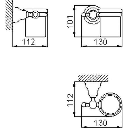 Стакан Cisal Croisette 4020.01H.AC
