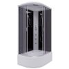 Душевая кабина Niagara Classic 25101434RG 120х80 асимметричная с крышей ориентация правая