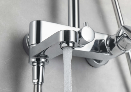 Душевая стойка Aquatek ВЕГА AQ2040CR настенная цвет хром