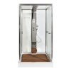 Душевая кабина AvaCan Z122STEAM 120х90 прямоугольная с крышей ориентация универсальная