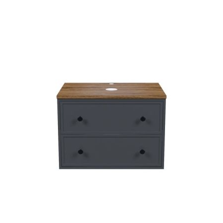 Тумба под раковину Iddis Torr TOR70DMi95K 70х50 подвесная цвет серый