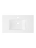 Раковина из сантехнического фарфора Teymi Ritta T51001 81х47 встраиваемая цвет белый 1 отверстие под смеситель