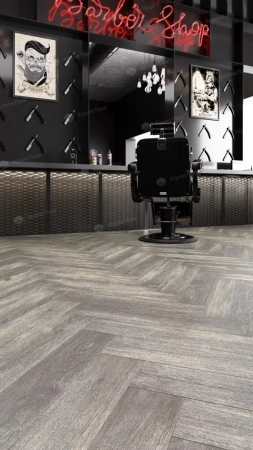 Кварцвиниловая плитка Alpine Floor Parquet LVT ECO-16-8 Венге Грей толщина 0.25 см 43 класс 590х118