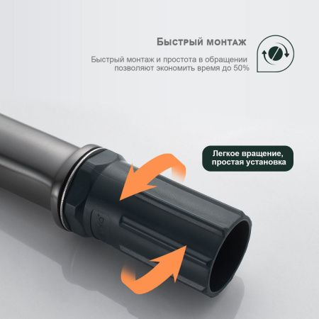 Смеситель Splenka S30 S30.10.09 на раковину серый