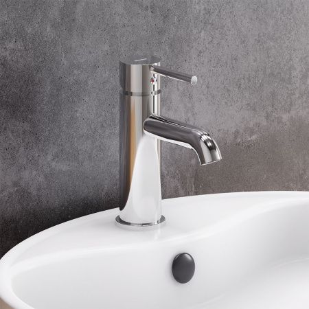 Смеситель Damixa Scandinavian Pure 360210000 на раковину хром