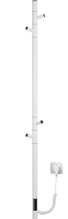 Полотенцесушитель электрический Vincea VTD-1DWE 15х135 белый