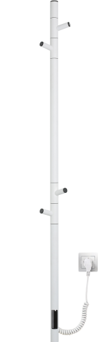 Полотенцесушитель Vincea VTD-1DWE подвесной электрический белый - фото 2
