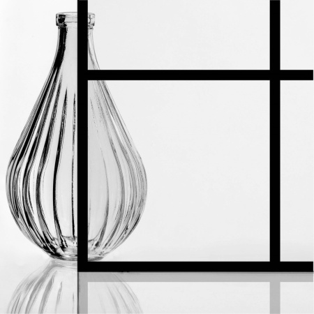 Душевая перегородка New Trendy AVEXA Black EXK-2025 120х200 стекло прозрачное профиль черный