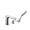 Смеситель Hansgrohe Metris 31190000 на борт ванны хром