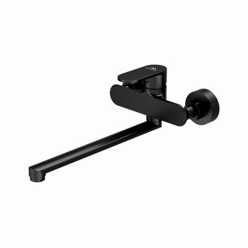 Смеситель для кухни Fashun A4685-7 настенный черный - фото 2