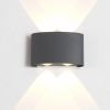 Уличный настенный светодиодный светильник Crystal Lux CLT 023 CLT 023W2 DG