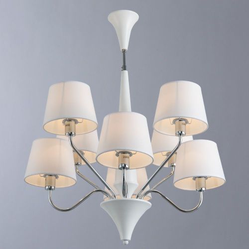 Люстра на штанге Arte Lamp Gracia (Грациа) A1528LM-8WH - фото 2