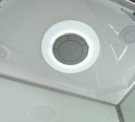 Душевая кабина AvaCan D D2012RLED 120х80 асимметричная с крышей ориентация правая