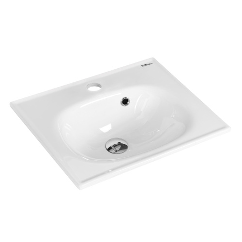 Раковина BelBagno  50 см BB1923-500 накладная цвет белый - фото 3