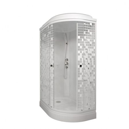 Душевая кабина Тритон Коралл Щ0000061817 120х80 асимметричная с крышей ориентация левая