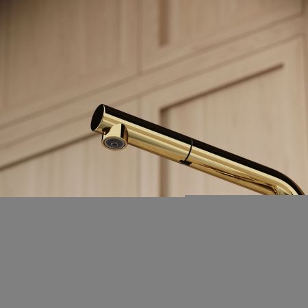 Смеситель для кухни Sancos Spin SC4015ZG на мойку золото