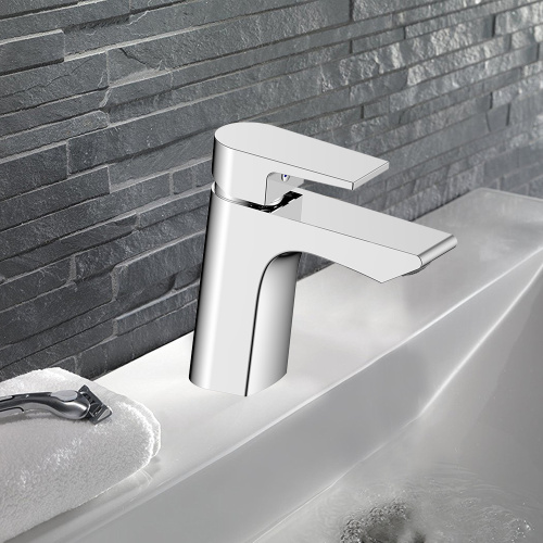 Смеситель WesnaArt Briz BRI20-210 на раковину хром - фото 3