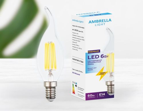 Лампа светодиодная филаментная Ambrella Light Filament (Филамент) 202215 - фото 4