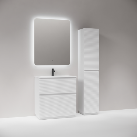 Тумба под раковину Sancos FOLK Floor FL80FW 80х40 напольная цвет белый