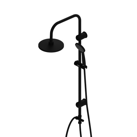 Душевая стойка Dorff Comfort D0708000BL настенная цвет черный