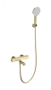 Смеситель для ванны Wonzon & Woghand Stay WW-B2016-A1-BG настенный золото